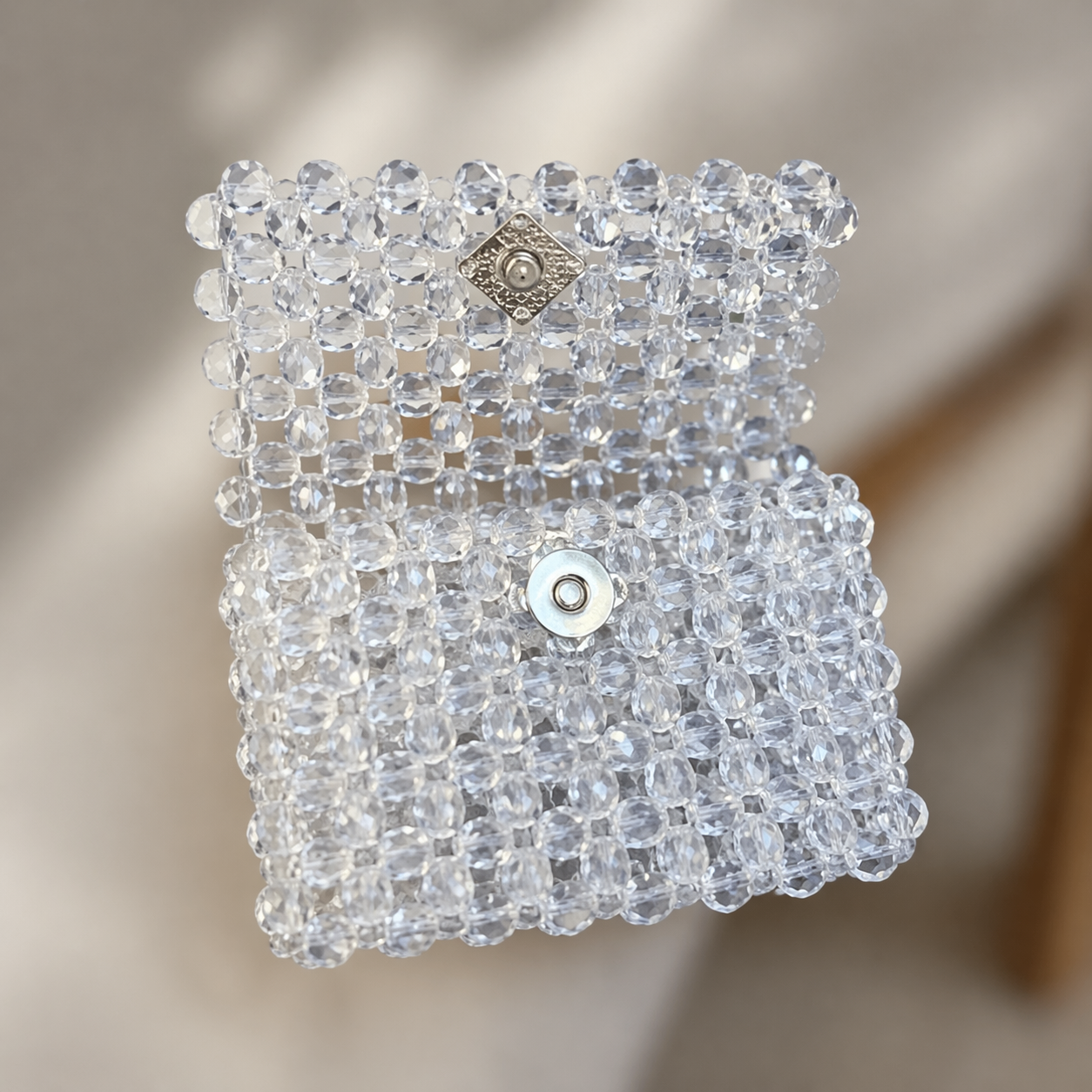 Curso Tarjetero de Perlas | Diseño Elegante con Cierre Magnético