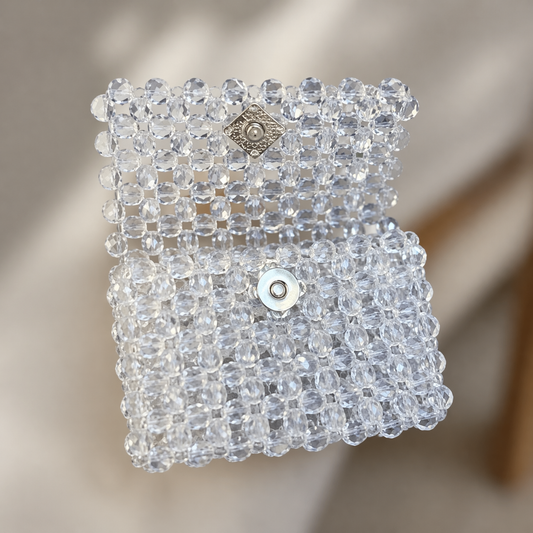 Curso Tarjetero de Perlas | Diseño Elegante con Cierre Magnético