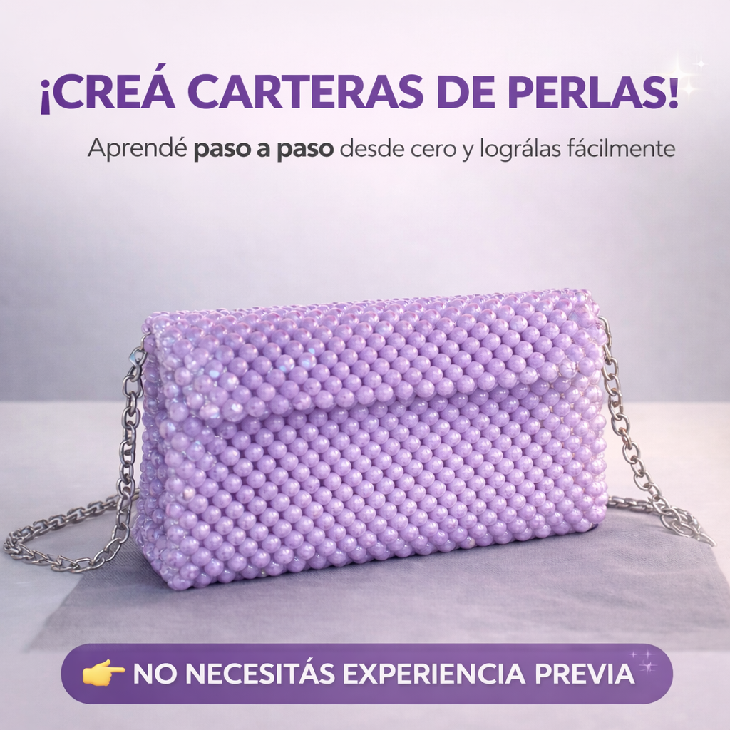 Curso Cartera de Perlas Paso a Paso | Creá y Vendé Desde Cero